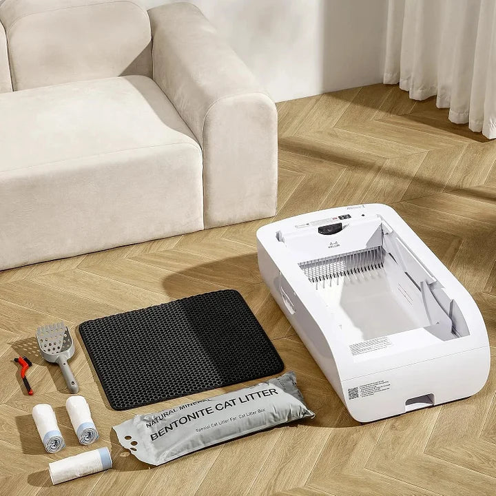 Self-Cleaning Cat Litter Box